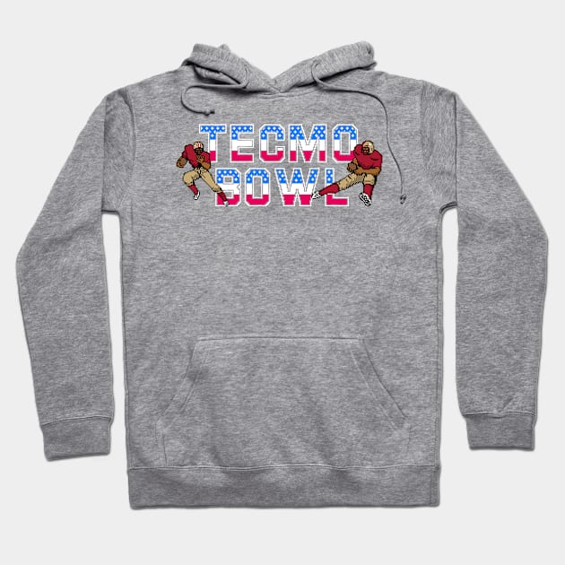 Tecmo Bowl Football - San Francicso Hoodie by The Pixel League